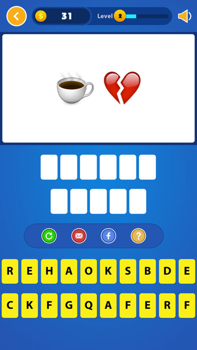 Screenshot #1 pour Guess The Emoji Words