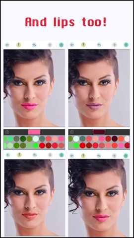 Hair & Lip Color Changerのおすすめ画像2