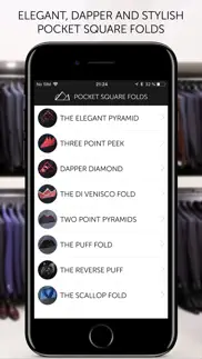 How to cancel & delete pocket square folds 1