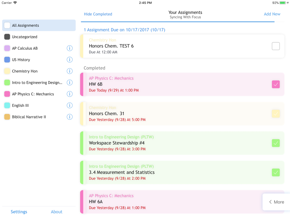 #4. Assignist (iOS) By: Instaboard Ltd.