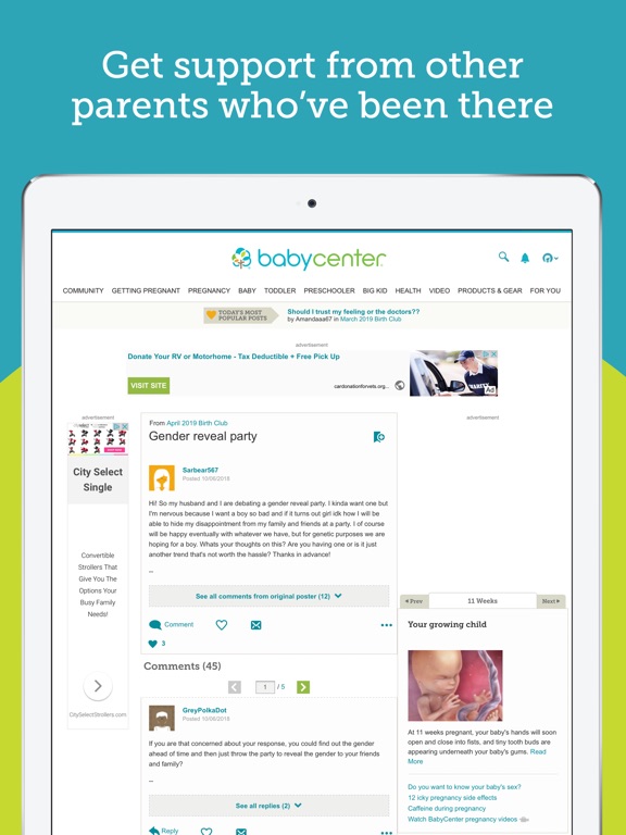 Pregnancy Tracker Babycenter Apprecs