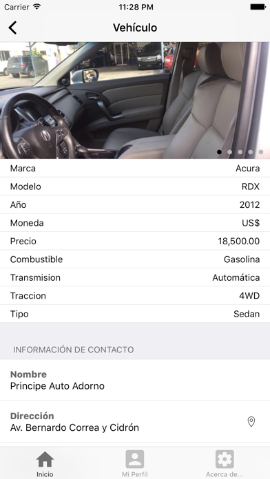 Screenshot #2 pour Vehiculos App