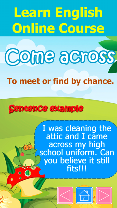 Screenshot #2 pour English Idioms Phrasal Verbs