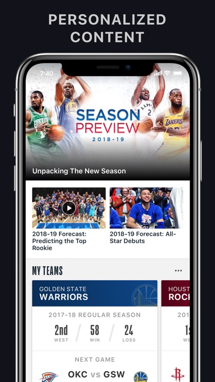 NBA: Official App screenshot-0