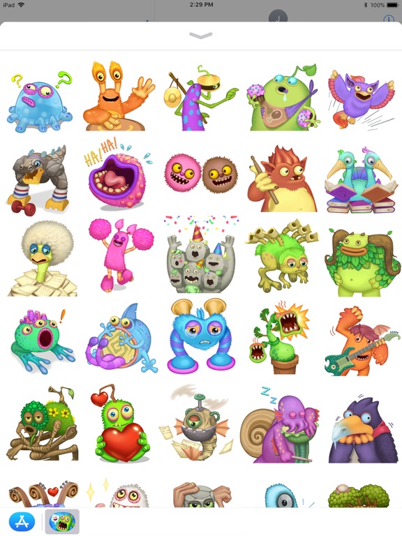 Screenshot #6 pour My Singing Monsters Stickers