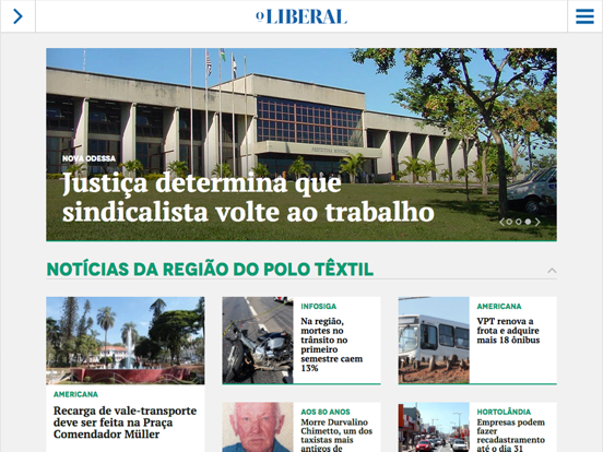 O Liberal Portal Americana app screenshot 3