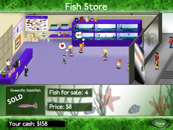 Screenshot #5 pour Fish Tycoon Lite