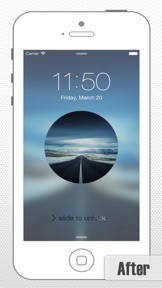 EasyLock Wallpaper Maker Lite screenshot