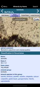 Mineral Database screenshot #2 for iPhone