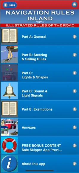 Game screenshot U.S. Inland Navigational Rules apk