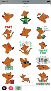 Raymond the Reindeer Stickers screenshot #3 for iPhone