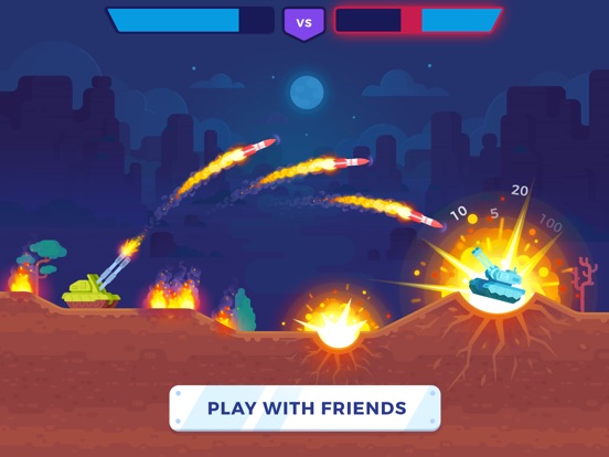 Tank Stars на iPad