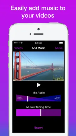 Game screenshot Add Music To Video mod apk