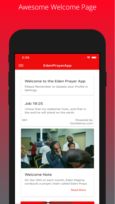 EdenPrayerApp screenshot 3