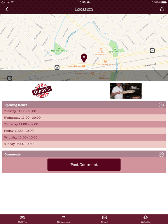 Screenshot #5 pour Vinny’s Pizza & Pasta
