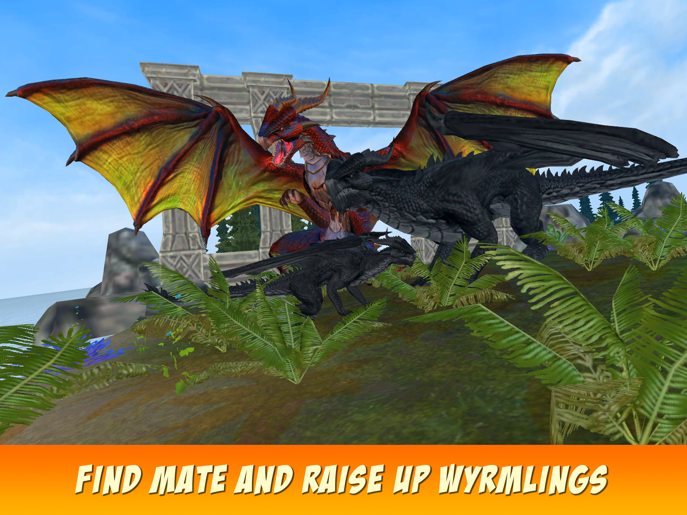 Dragon Fantasy World Survival 3D