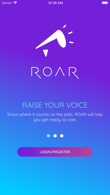 ROAR - Pledge to Vote
