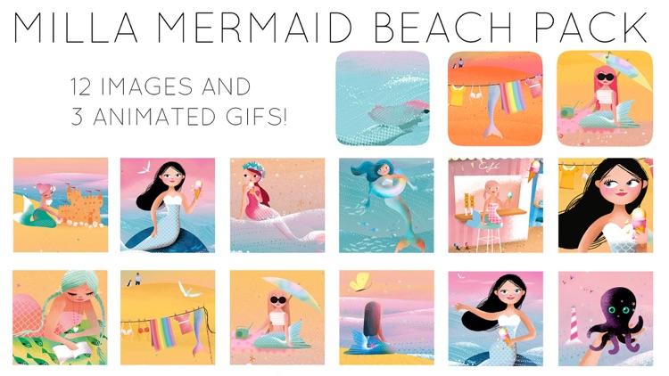 Milla Mermaid Beach Pack