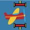 This game's goal is for airplane to fly forward avoiding hammer