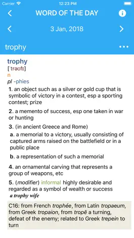 Game screenshot Collins Dictionary & Thesaurus mod apk