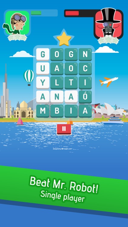 Word 4 word: Finder of Cities