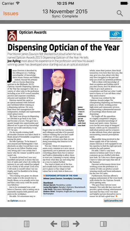 Optician Magazine screenshot-4