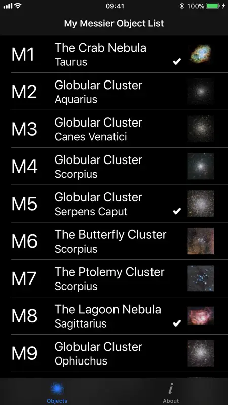 My Messier screenshot 1 of 4