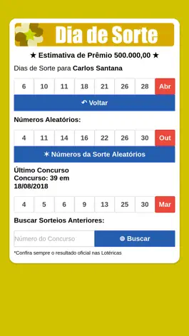 Game screenshot Dia de Sorte Loteria apk