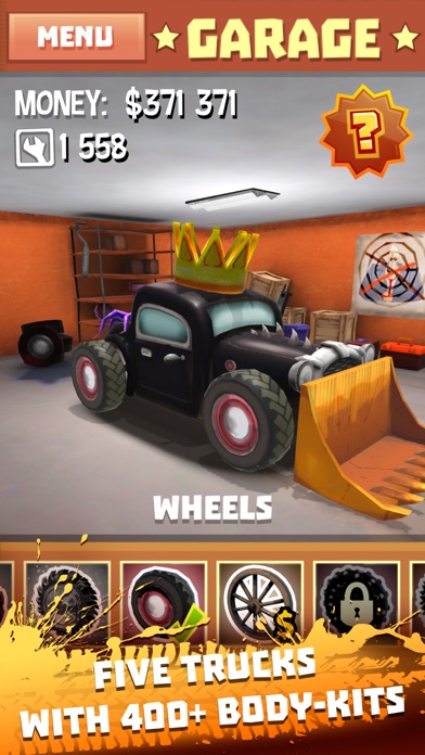 Freak Truck - Crazy Car Racing screenshot 2