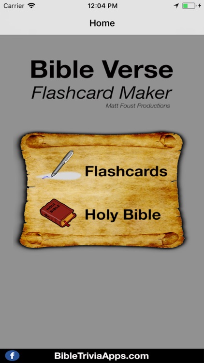 Bible Verse Flashcard Maker