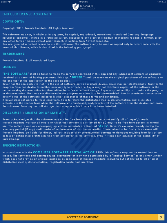 Screenshot #5 pour Kavach Innodata