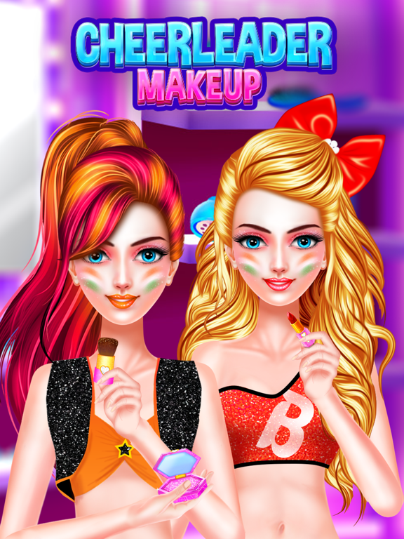IPL Cheerleader Beauty Salon iPad screenshot