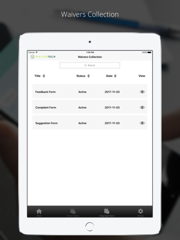 WaiverTech screenshot 4