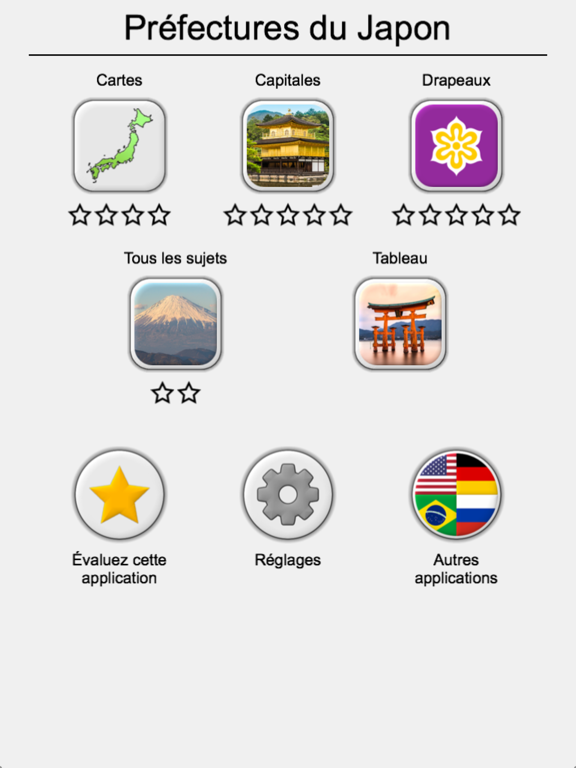 Screenshot #6 pour Les préfectures du Japon: Quiz