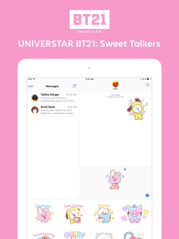 Screenshot #5 pour BT21 : Sweet Talkers