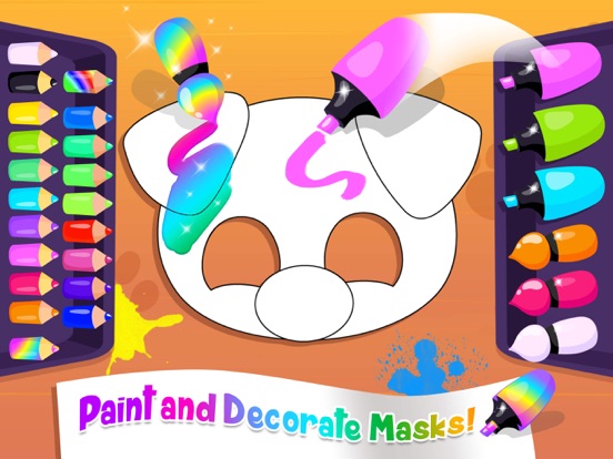 Screenshot #5 pour Cute & Tiny DIY Mask Party