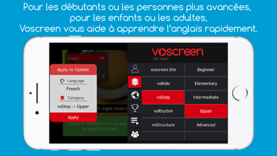 Screenshot #2 pour Voscreen - Apprenez l’anglais