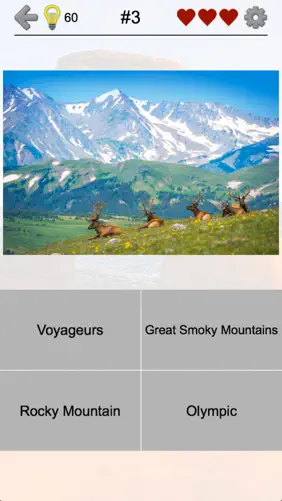 National Parks of the US: Quiz screenshot 5