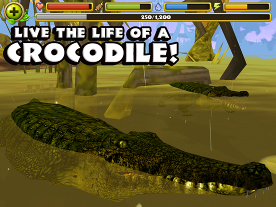 Screenshot #4 pour Wildlife Simulator: Crocodile