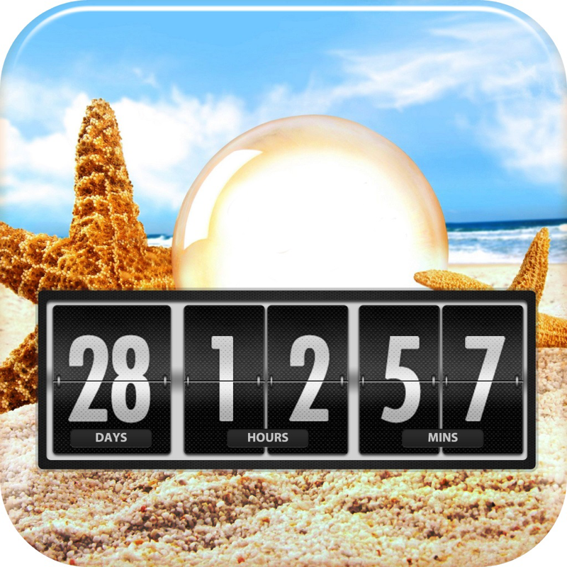 Holiday & Vacation Countdown Timer - Event Widget