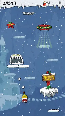 Game screenshot Doodle Jump Christmas Special mod apk