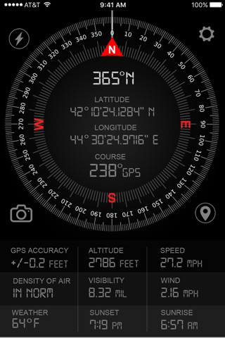 Compass J.P.J Military GPS screenshot 2