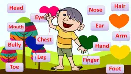 Game screenshot Learn Body Parts English apk