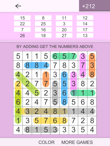 Скриншот из Hidden Numbers Math Game