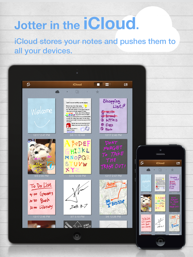 ‎Jotter (Handwriting Notepad) Screenshot