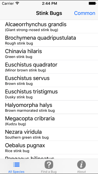 Screenshot #2 pour SE Agricultural Stink Bug ID