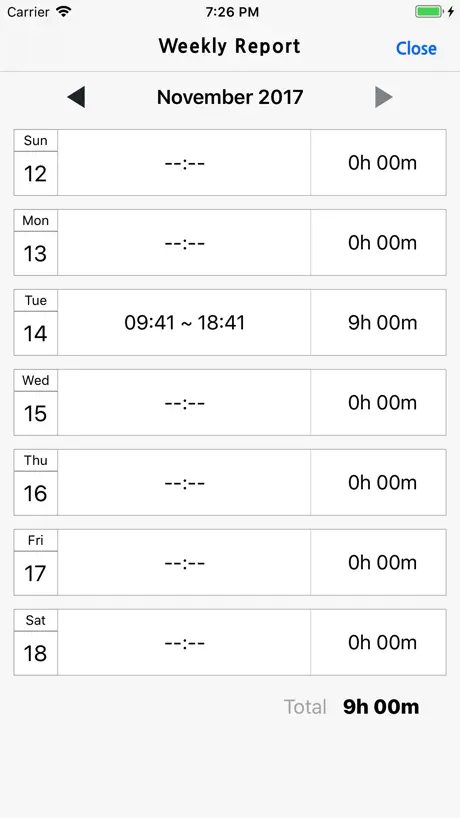 Study Timer - Check in and out