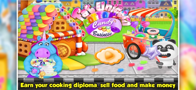 Fat Unicorn Cotton Candy Shop(圖1)-速報App