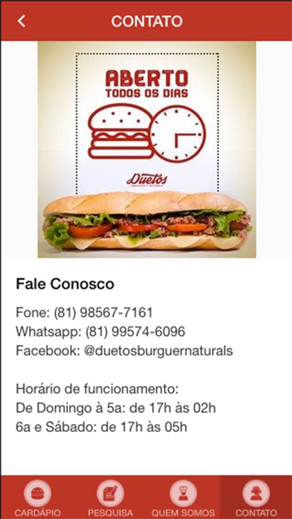 Duetos Burguers screenshot-3