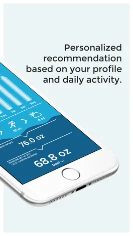 Game screenshot H2OPal Hydration Tracker apk